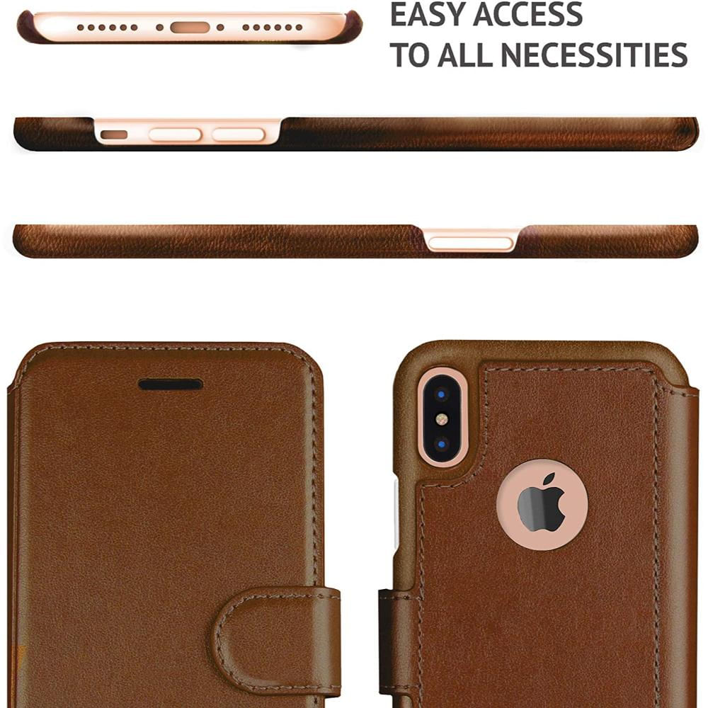 Funda Tipo Cartera Para Iphone Xs Max Con Tarjetero Lupa Legacy img #4