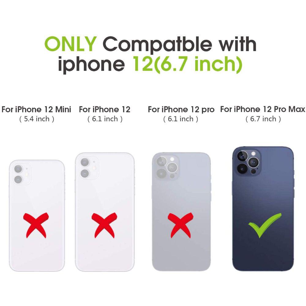 Carcasa De Silicona Para Iphone 12 Pro Max img #2