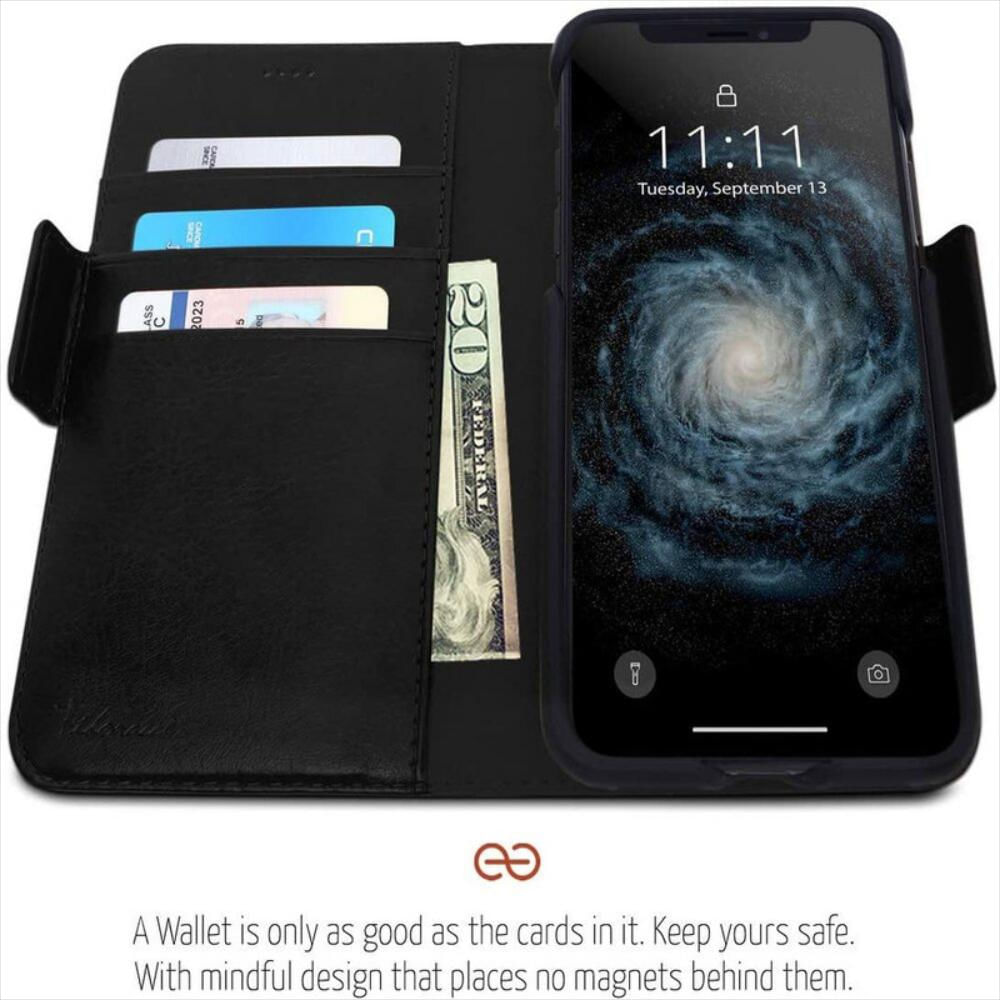 Estuche Delgado Magnético Para Iphone Xr De Protección Rfid img #3