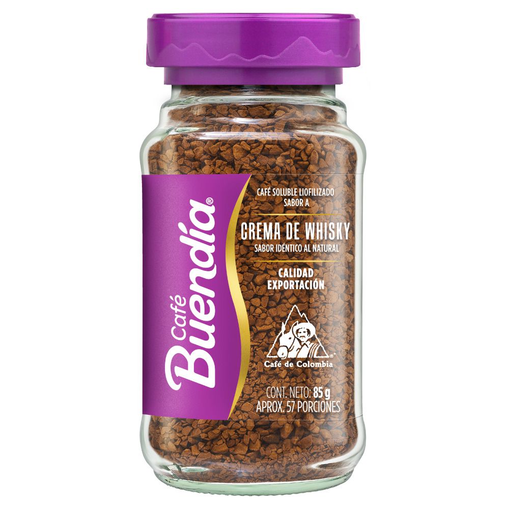 Café BUENDIA Instant crema de whisky (85 gr)