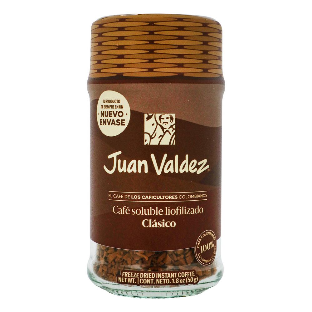 Café JUAN VALDEZ Liofilizado clásico  (50  gr) img #1