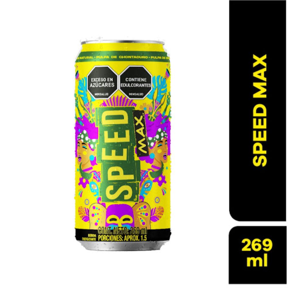 Bebida Energizante SPEED MAX Lata (269 ml)