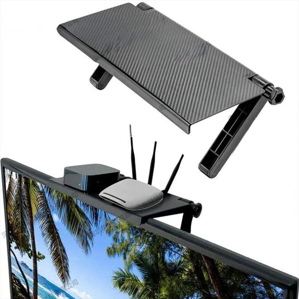 Repisa Superior Para Tv O Pantalla Ajustable Base Soporte Organizador Estante