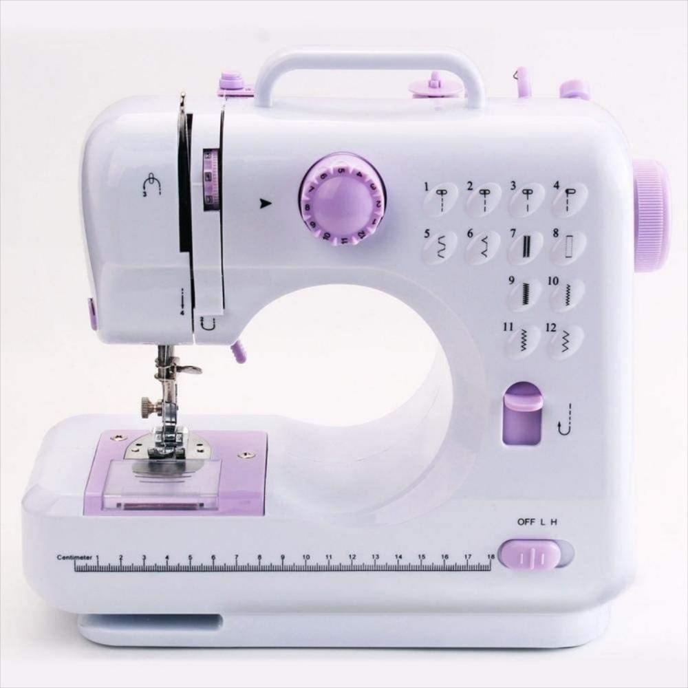 Maquina De Coser Multipuntada (12) Portatil Multifuncional Uso Domestico