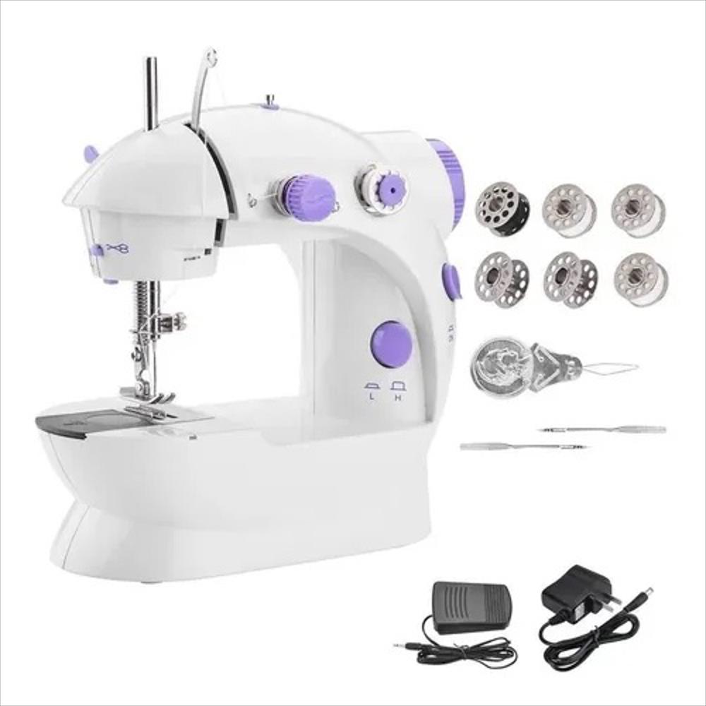 Maquina De Coser Portátil Mini Sewing Machine 4In1 Eléctrica