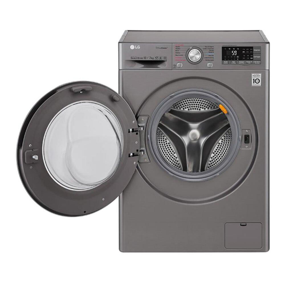 Lavadora Secadora Lg 12Kg Stone Silver Wd12sb6 img #2