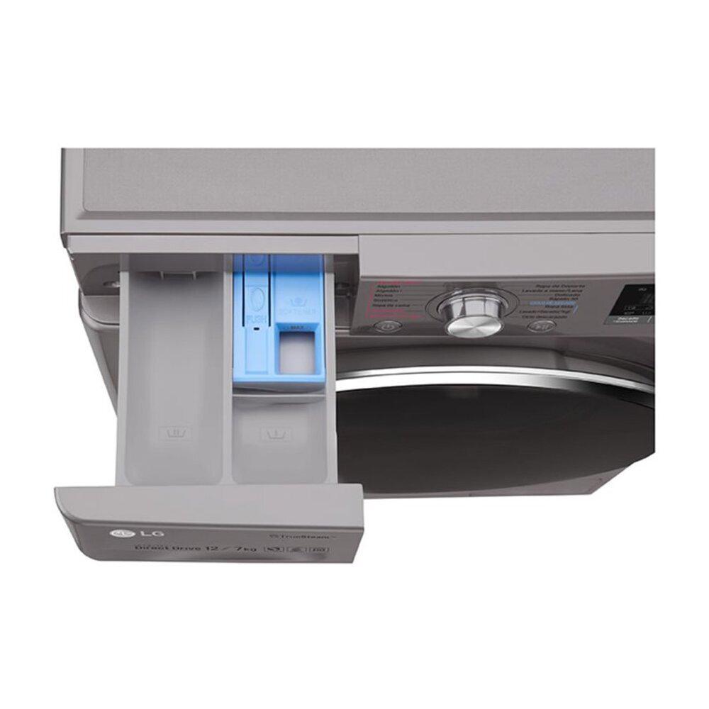 Lavadora Secadora Lg 12Kg Stone Silver Wd12sb6 img #4