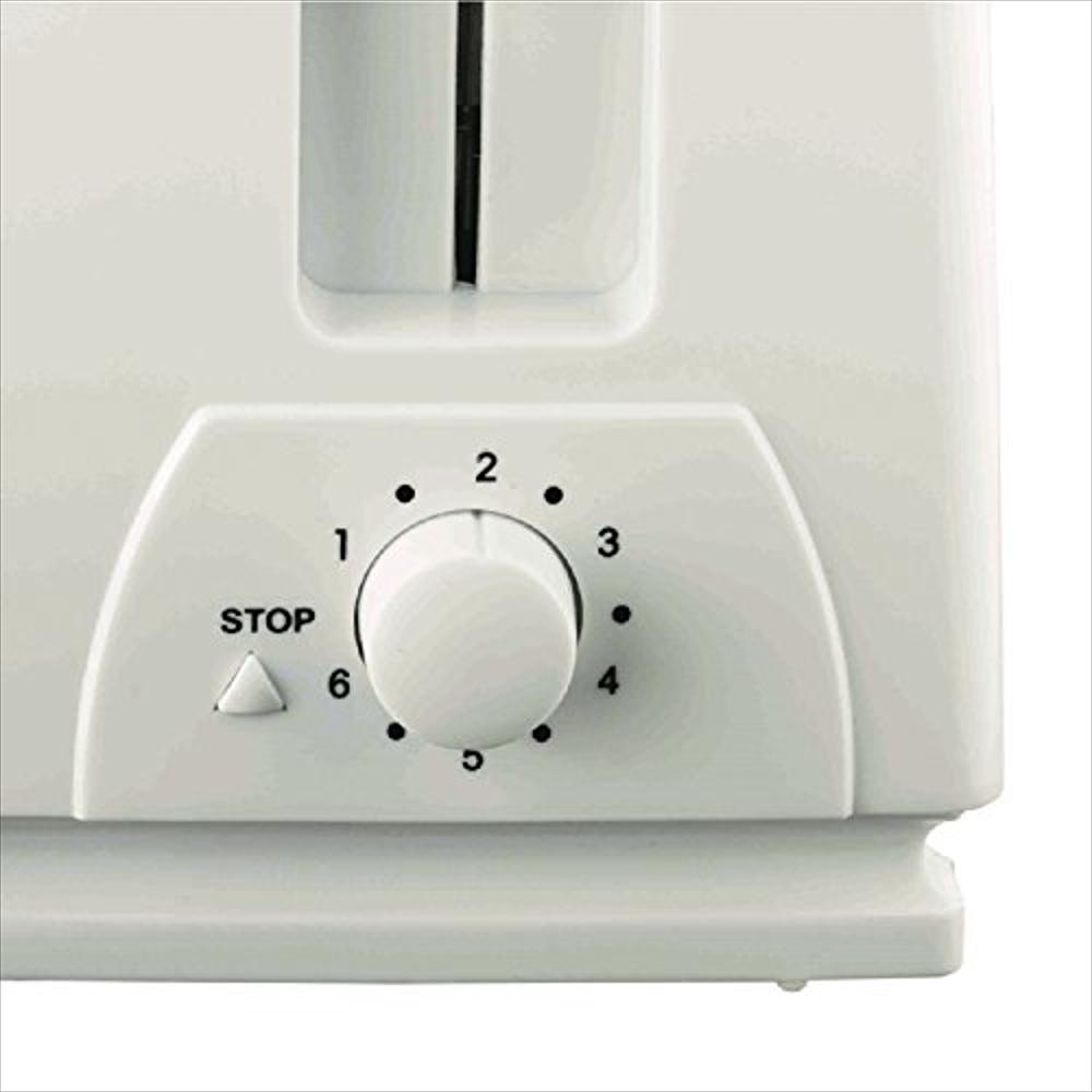 Tostadora De 4 Rebanadas Brentwood De Plástico 6 Ajustes De Dorado Bandeja Para Migas Fácil De Limpiar Color img #5