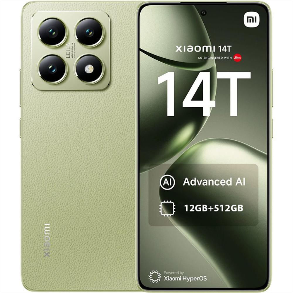 Celular Xiaomi 14T 512Gb 12Gb Ram Verde