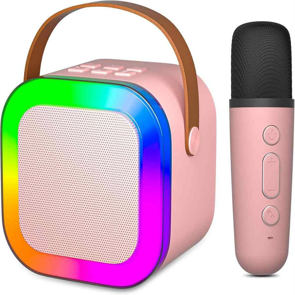Parlante Portatil Bluetooth 6W + 1 Microfono Inalambrico Parlante Portatil Bluetooth 6W + 1 Microfono Inalambrico
