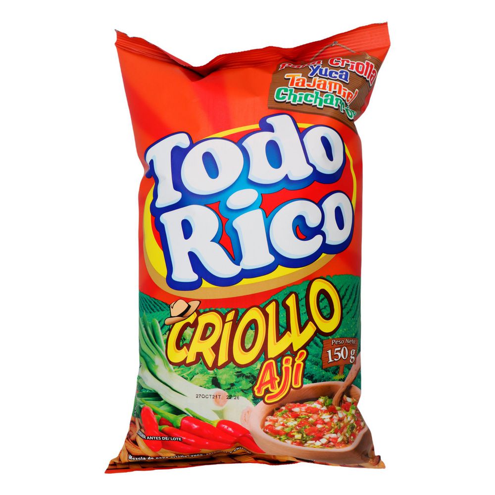 Mezcla TODO RICO CRIOLLO AJI (150 gr)