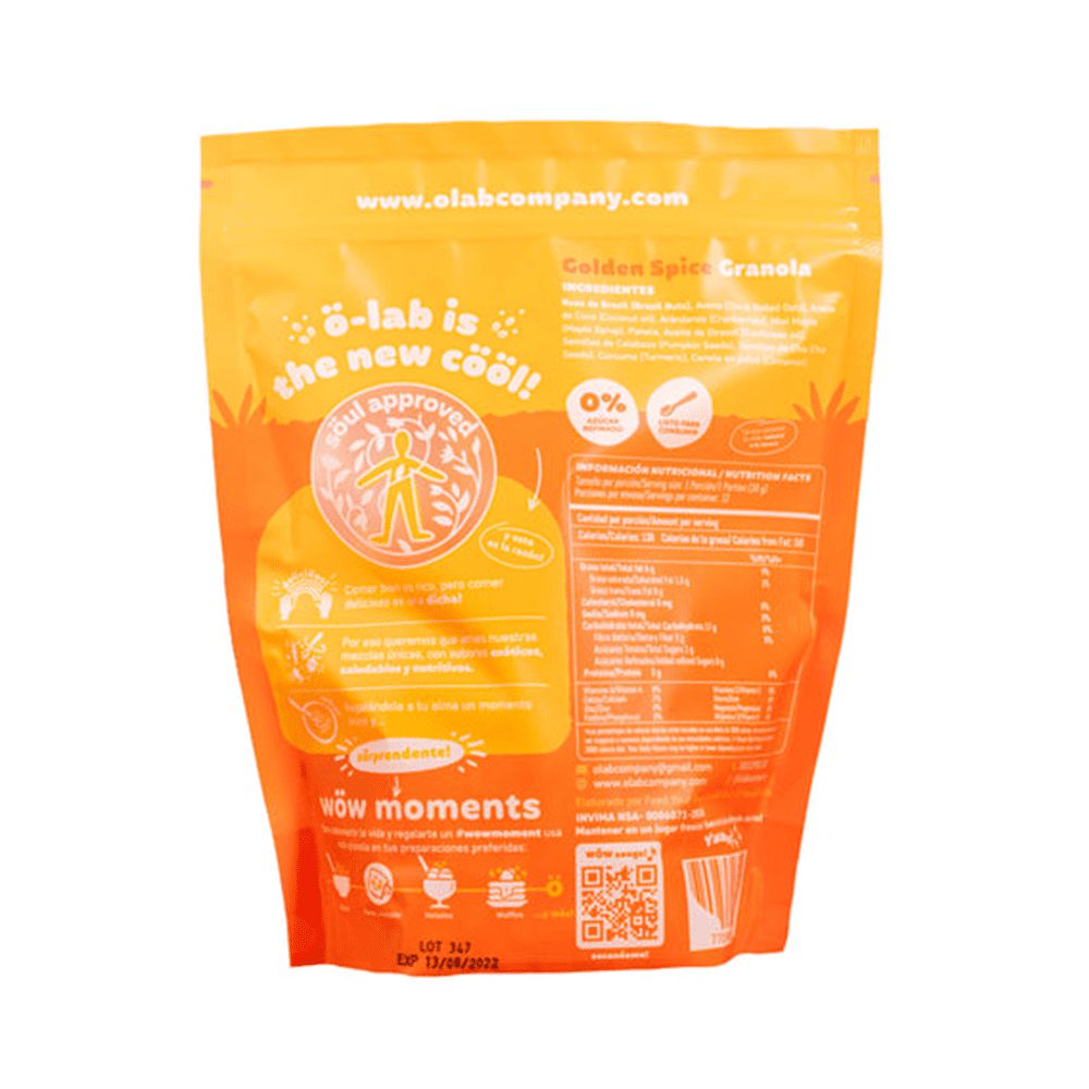 Granola Ö  LAB AVE CURC NUE CZA ARA (370  gr) img #2