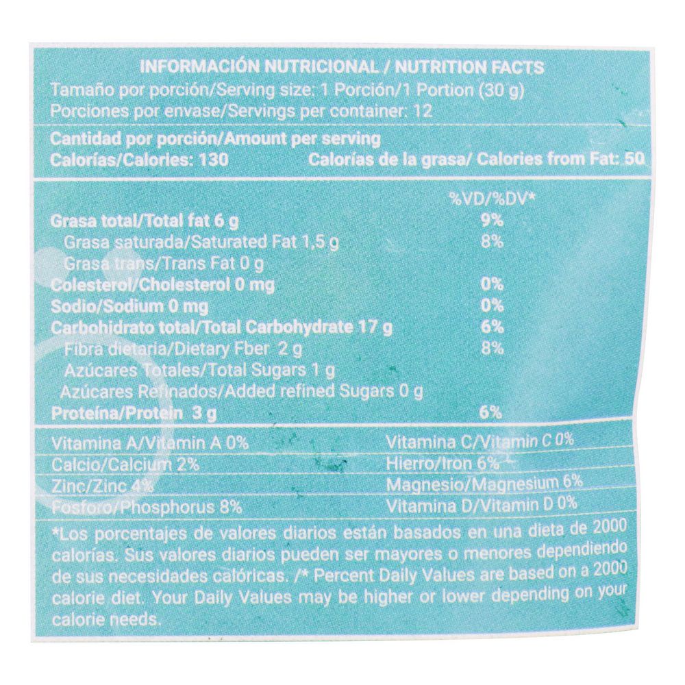 Granola Ö  LAB AVE CURC NUE CZA ARA (370  gr) img #3