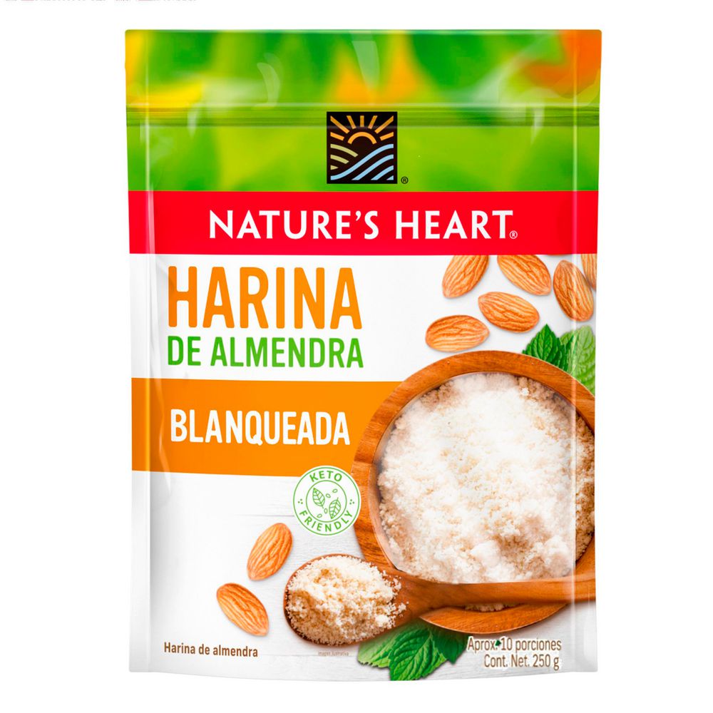 Harina NATURES HEART ALMENDRA BLANQUEADA (250 gr)