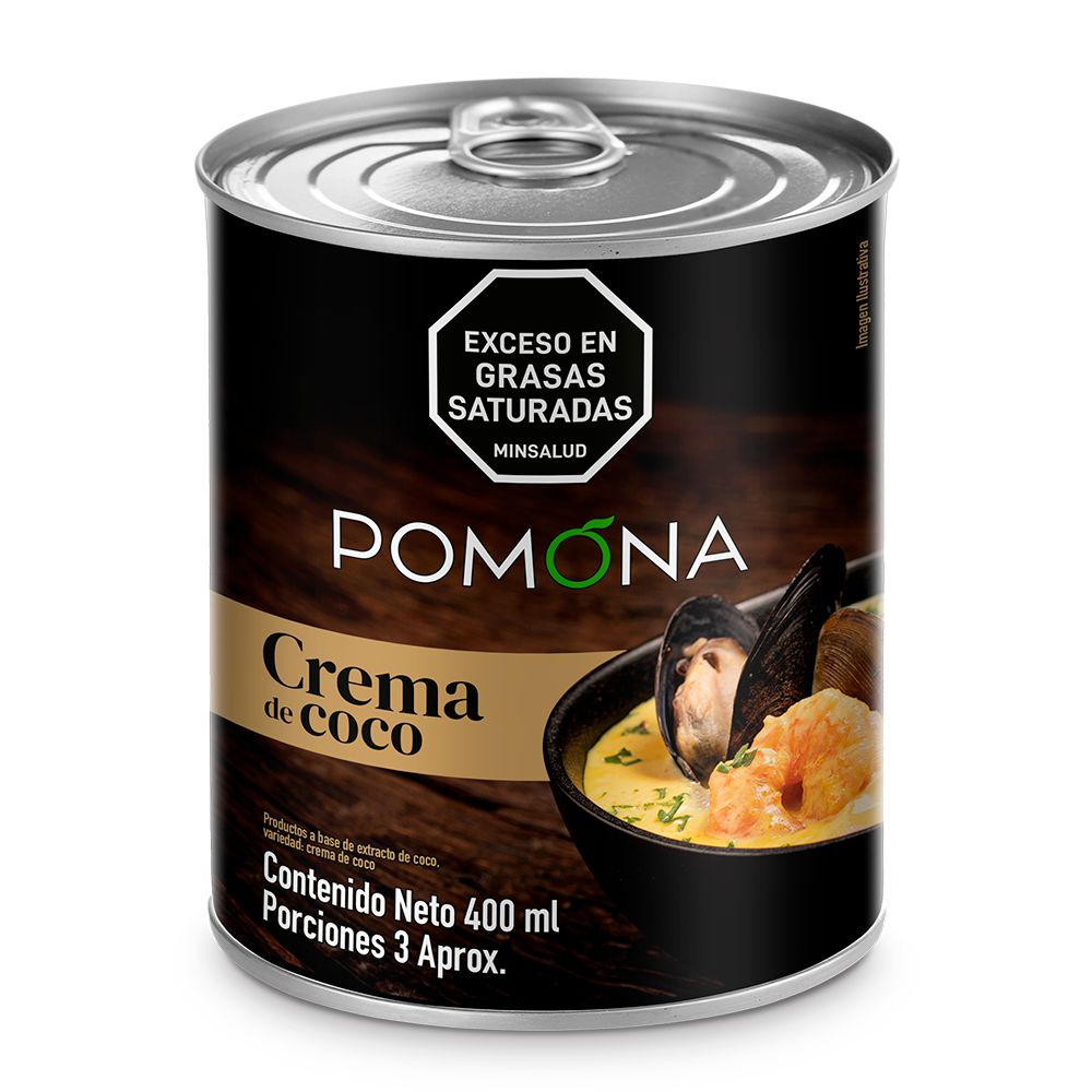 Crema De Coco Pomona (400 ml)