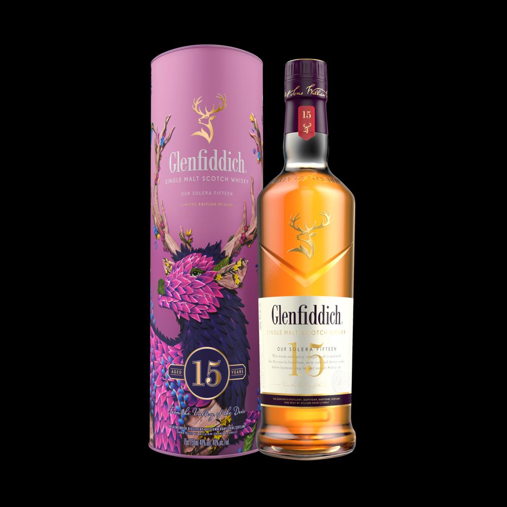 Whisky GLENFIDDICH Single Malt Scotch edición limitada (750 ml)