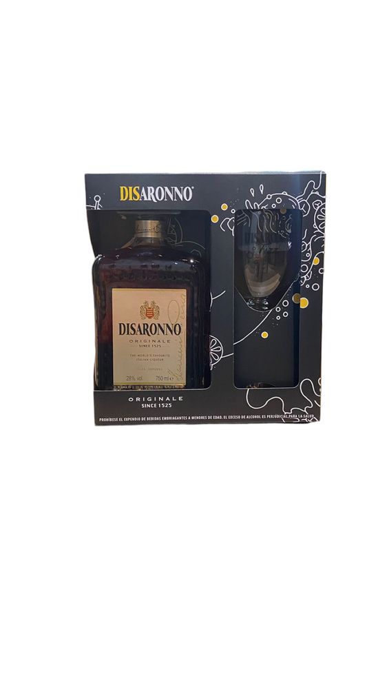 VAP DISARONNO 750 + COPA FIZZ AMARETO D SARON Aperitivo Italiano (750 ml)