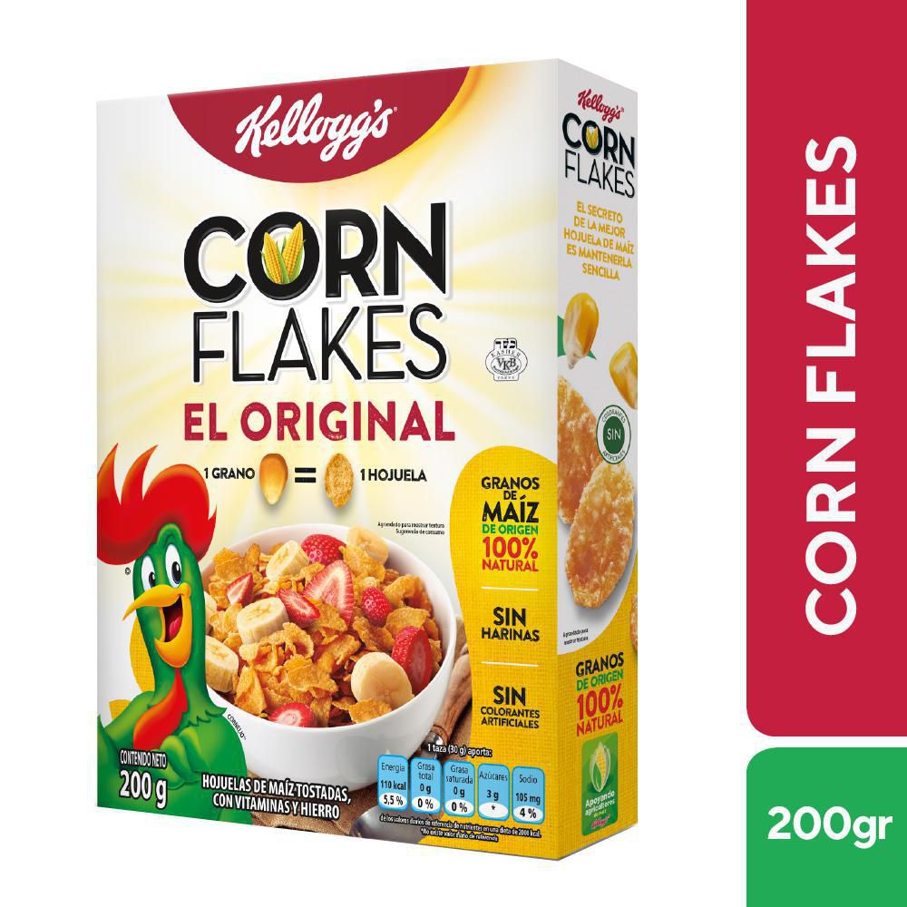 Cereal KELLOGGS Corn Flakes Original (200  gr)