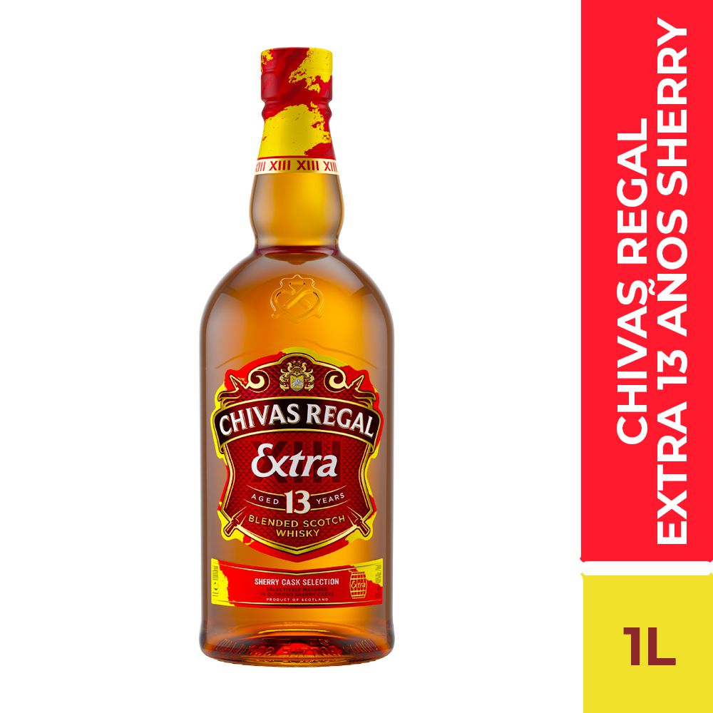 Whisky CHIVAS REGAL blended extra 13 sherry 13 años (1000 ml)