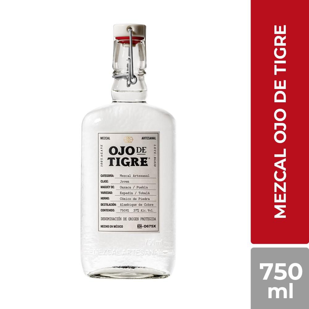 Mezcal OJO DE TIGRE artesanal joven (750 ml)
