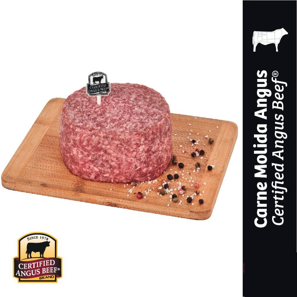 Molida de res CERTIFIED ANGUS BEEF angus (1 und)