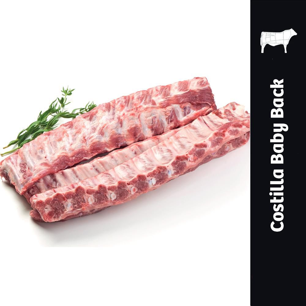 Costilla de cerdo  baby back