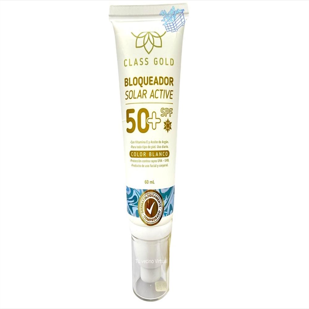 Bloqueador Solar Color Blanco Class Gold