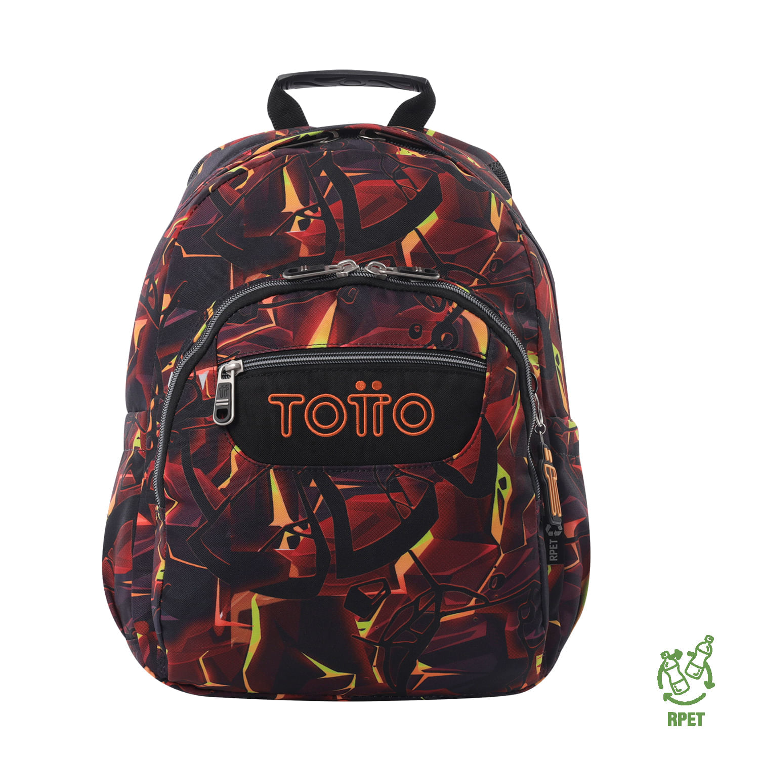 Morral Juvenil Porta PC 13" Gommas Gris