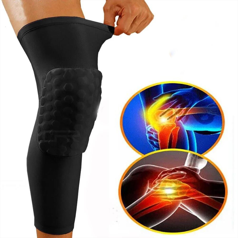 Rodillera Deportiva De Compresion Elastica Baloncesto Voleibol Gym img #2