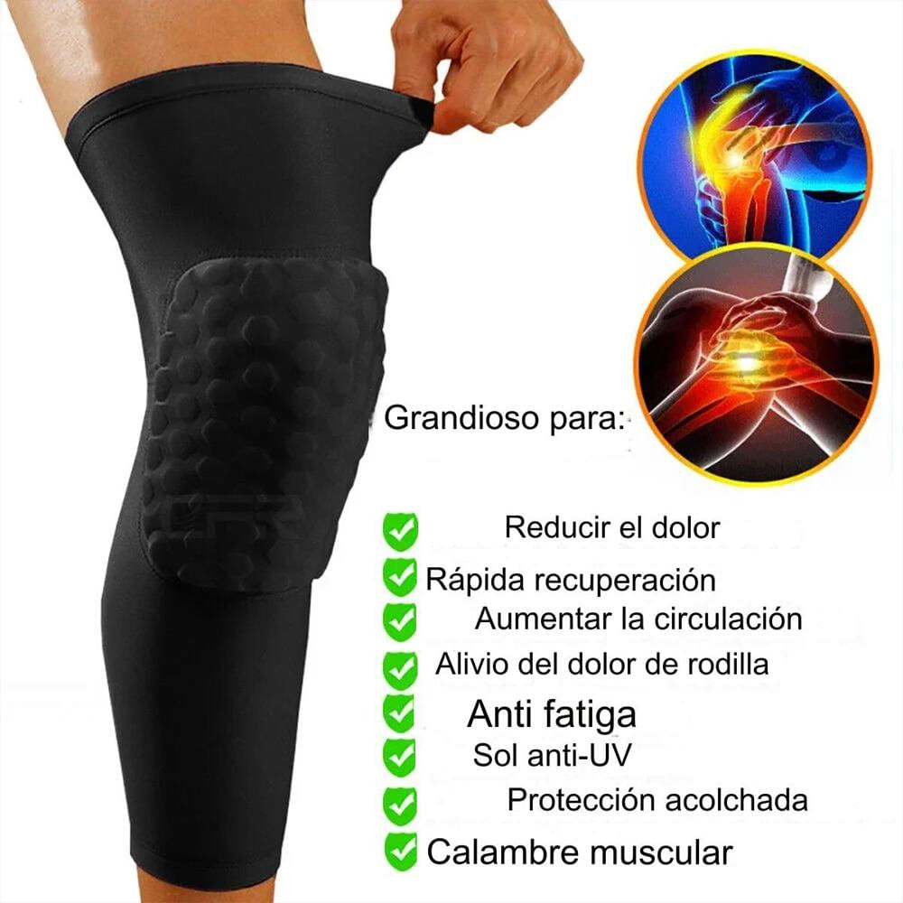 Rodillera Deportiva De Compresion Elastica Baloncesto Voleibol Gym img #5