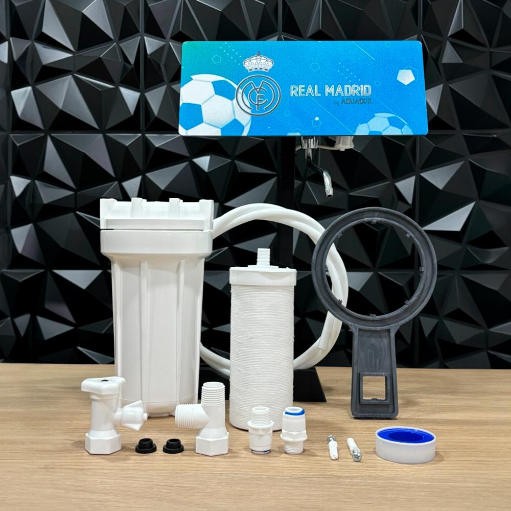 Purificador De Agua Con Ozono Aguadox Madrid Filtración Ecoclean 10 pulgadas img #2