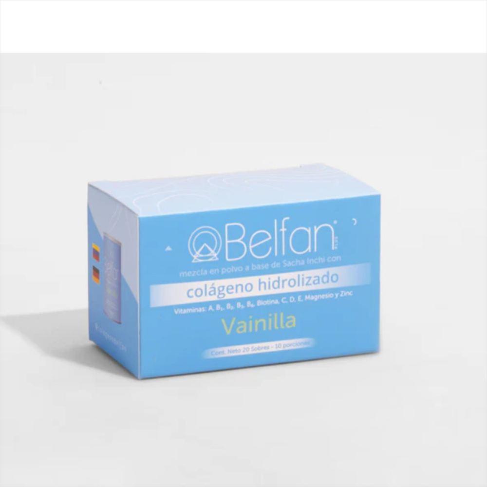 Colágeno Hidrolizado Belfan Caja Vainilla X 20 Sobres