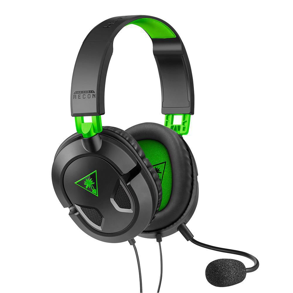Audífonos Diadema Xbox Series X Gaming TBS23030 Black Negro y Verde