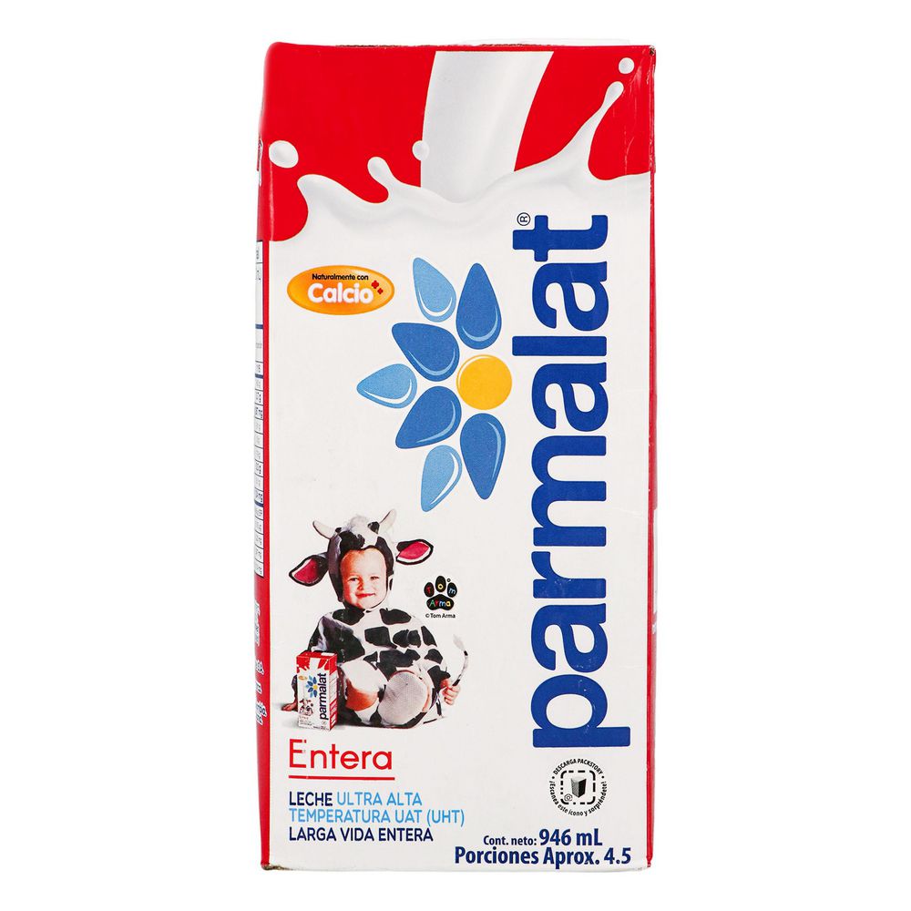 Leche PARMALAT Ultra Entera Larga Vida (946 ml)