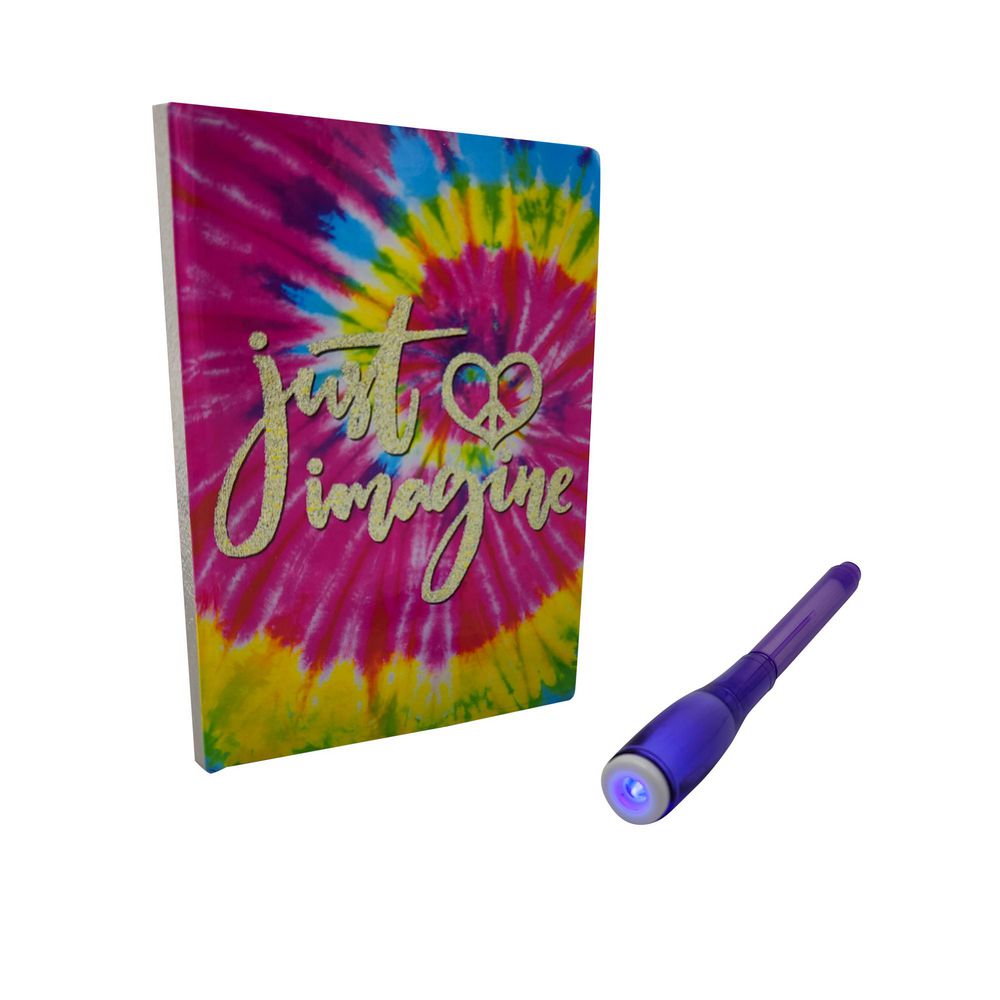 Set Diario Secreto  Con Boligrafo de Luz Negra TOY LOGIC img #1