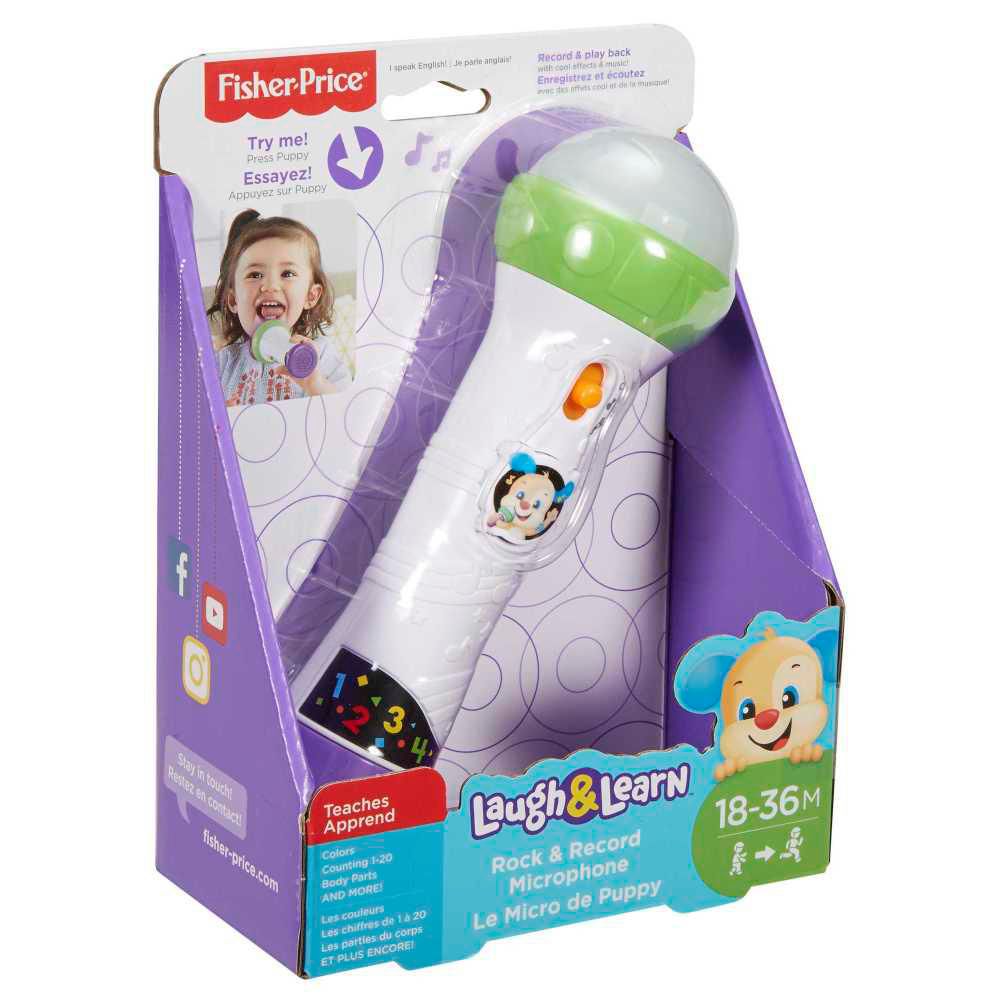 Juguete para bebes Micrófono Graba y Canta FISHER PRICE img #5