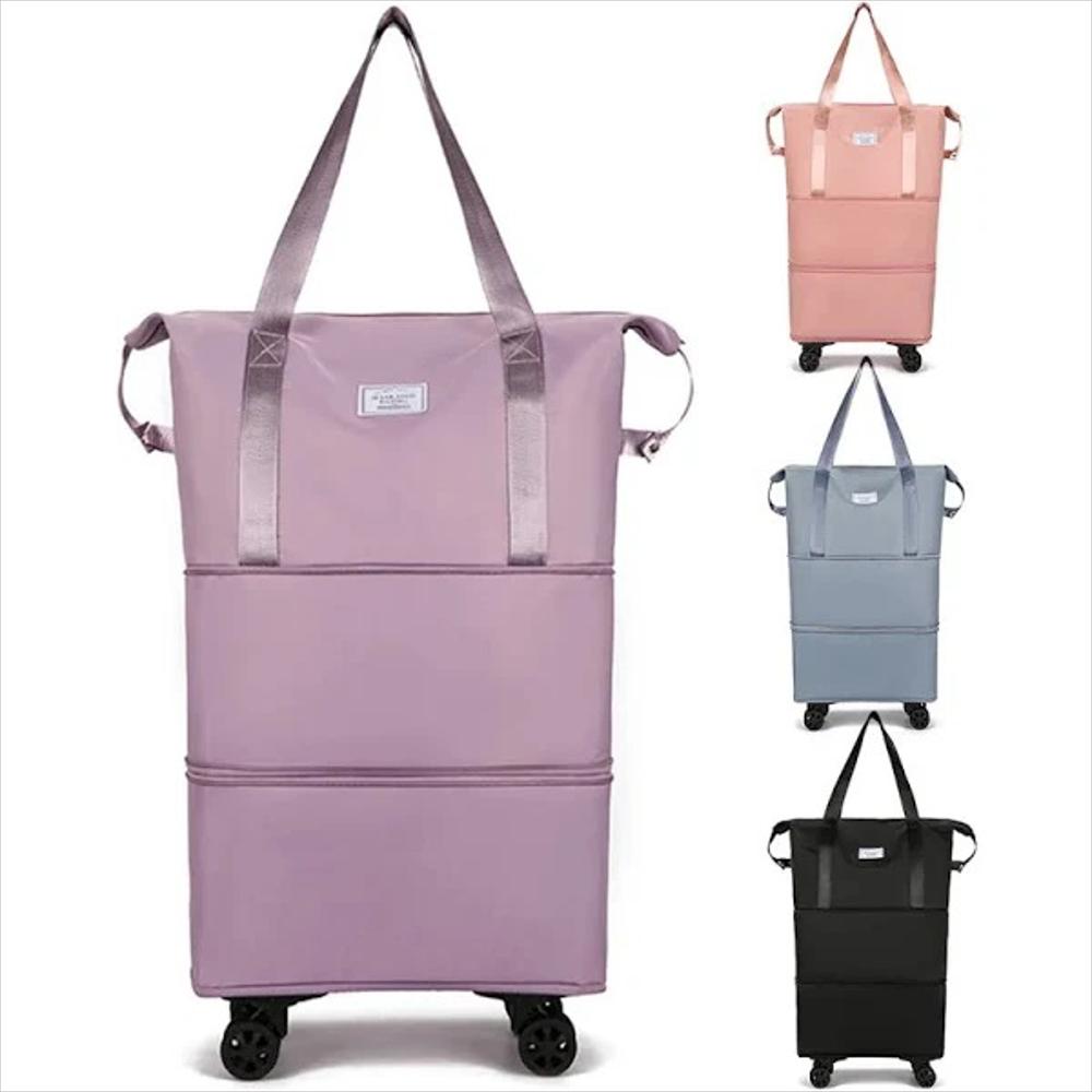 Bolso Eco Flex Plegable Con Ruedas img #2