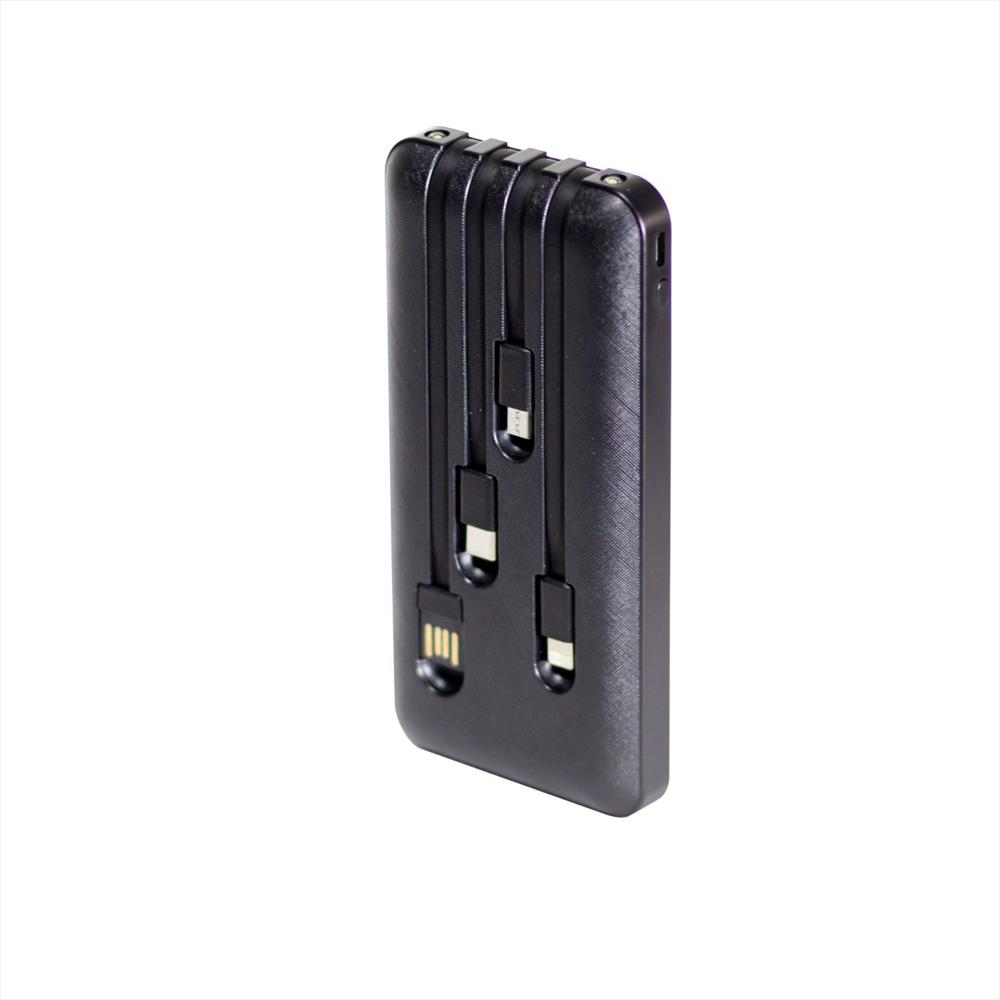 Power Bank/Bateria Portatil 10.000Mah 1Hora Gar148 Black