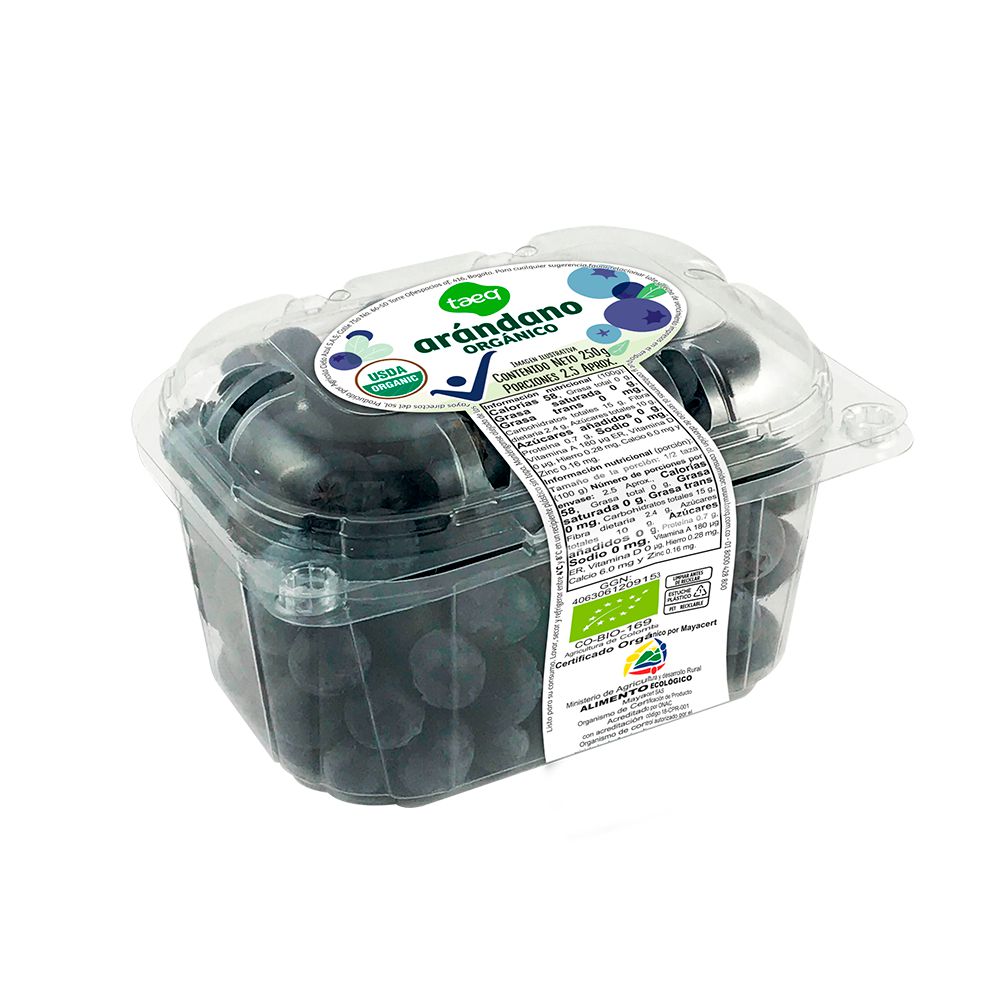 Arándanos organicos  TAEQ 250  gr