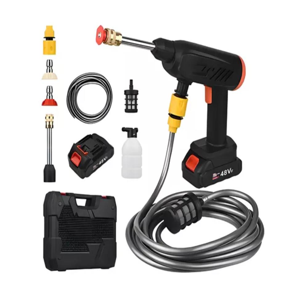 Hidrolavadora Inalambrica Portátil Recargable 48V 2 Baterias
