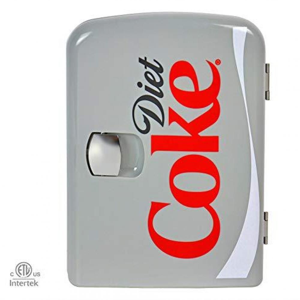 Mini Nevera Coca Cola 4 Litros Diet Coke Color Gris