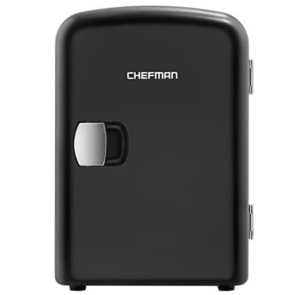Mini Nevera Chefman 4 Litros Color Negro Portátil Compacto