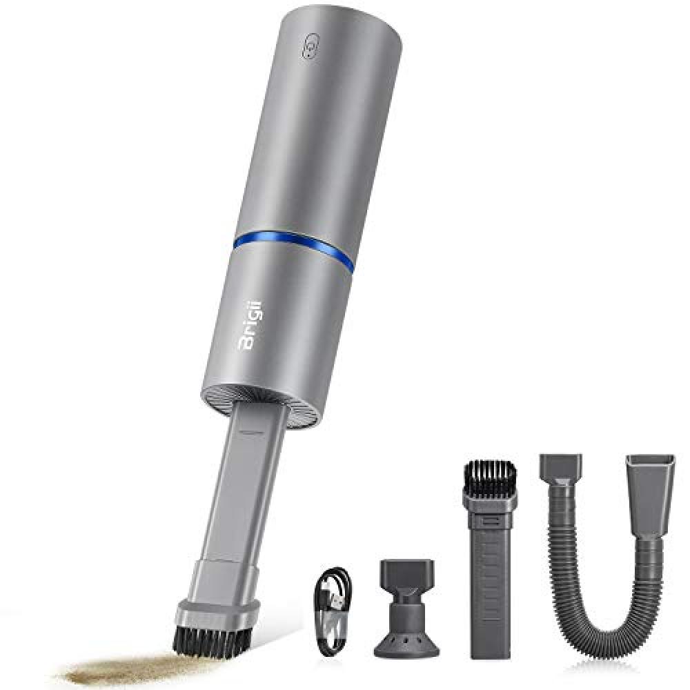 Mini Aspiradora Brigii Air Duster Y Bomba De Mano 3 En 1 Y120 Prom Pequeña Inalámbrica Usb Recargable Para Limpieza