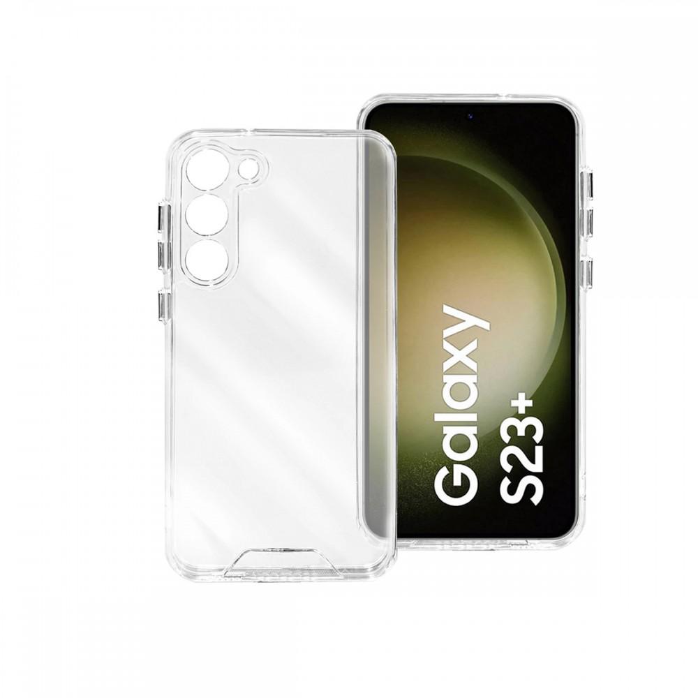 Estuche Space Para Celular Samsung S23 Plus Transparente img #1