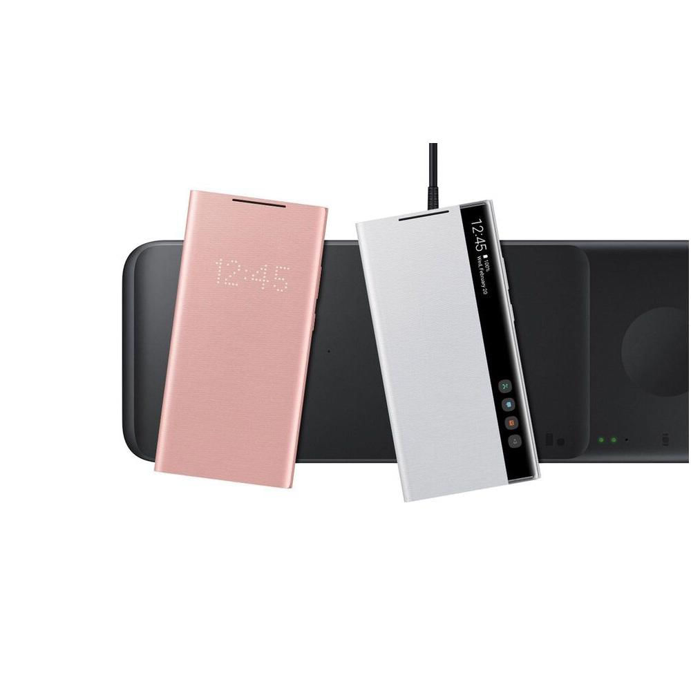 Cargador Inalámbrico 3 En 1 Samsung Compatible Con Qi Y Dispositivos Apple Negro Versión De Ee. Uu img #3