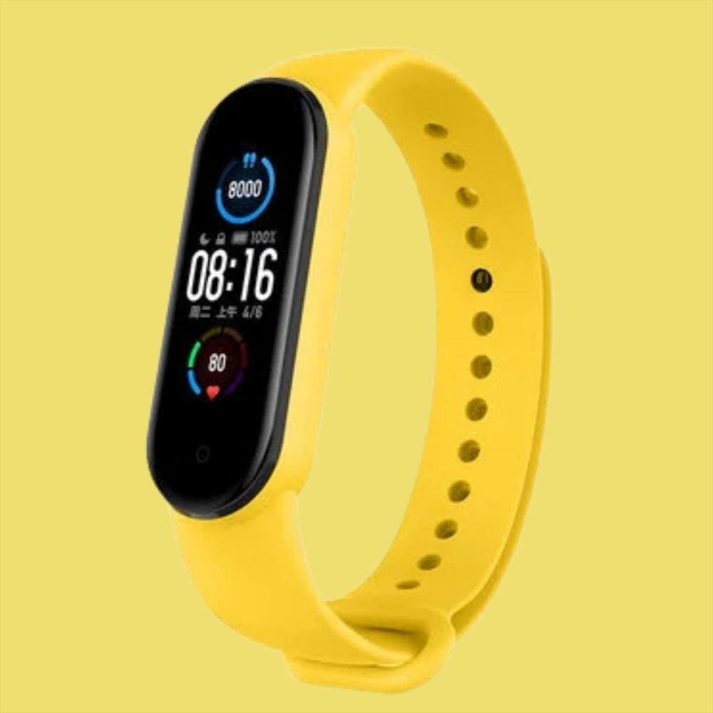 Smart Band M7 Fitness Pulsera Reloj Inteligente Smart Watch Amarillo