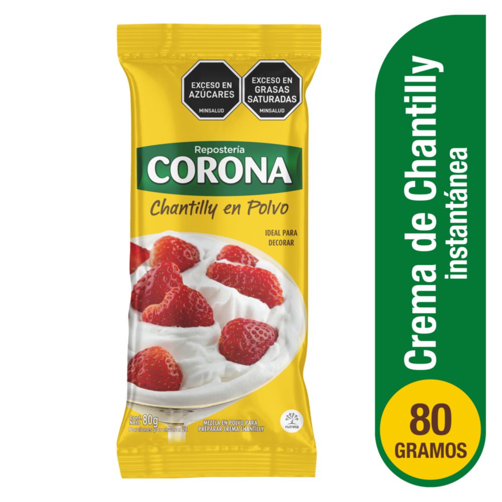 CREMA CHANTILLY NACIONAL DE CHOCOLATES 80 gr