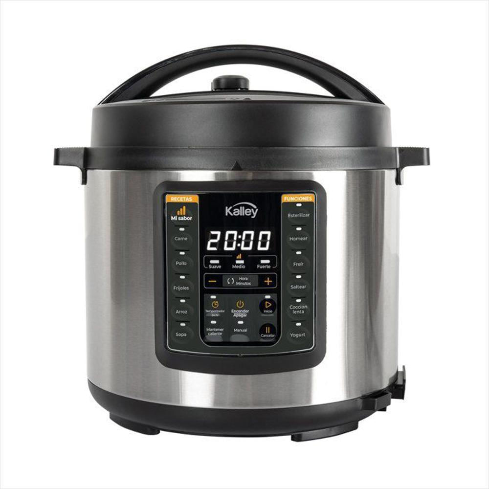 Olla Multifuncional Kalley 5.5Litros K Omp Plateado