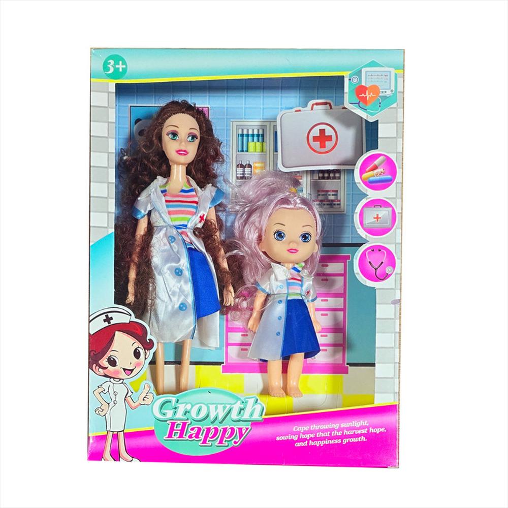 Muñeca Doctora Mini Doctora Juguete Niñas Diversion Rosa