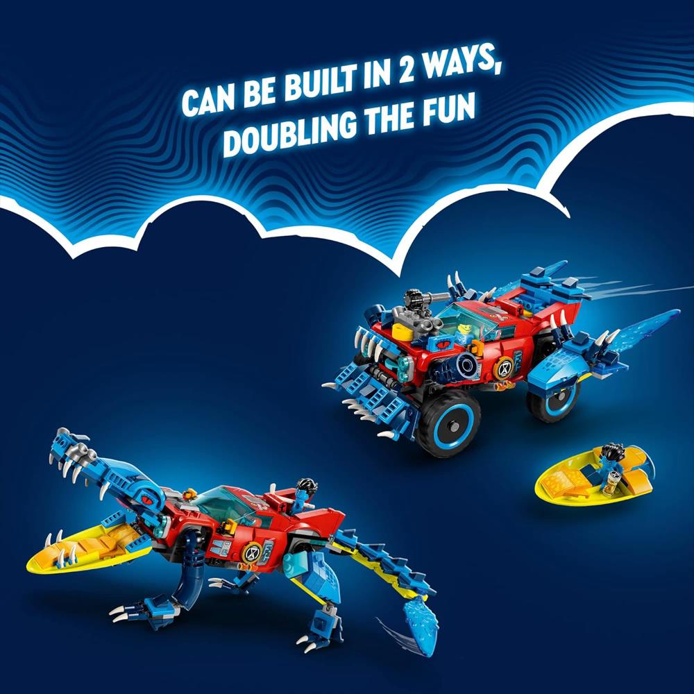 Lego Dreamzzz 71458 Juego De Juguetes De Construcción De Coche De Cocodrilo img #3